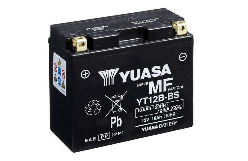 Batterie YUASA - YT12B-BS Monster / Multistrada / Superbike / Supersport / Scrambler / Hypermotard