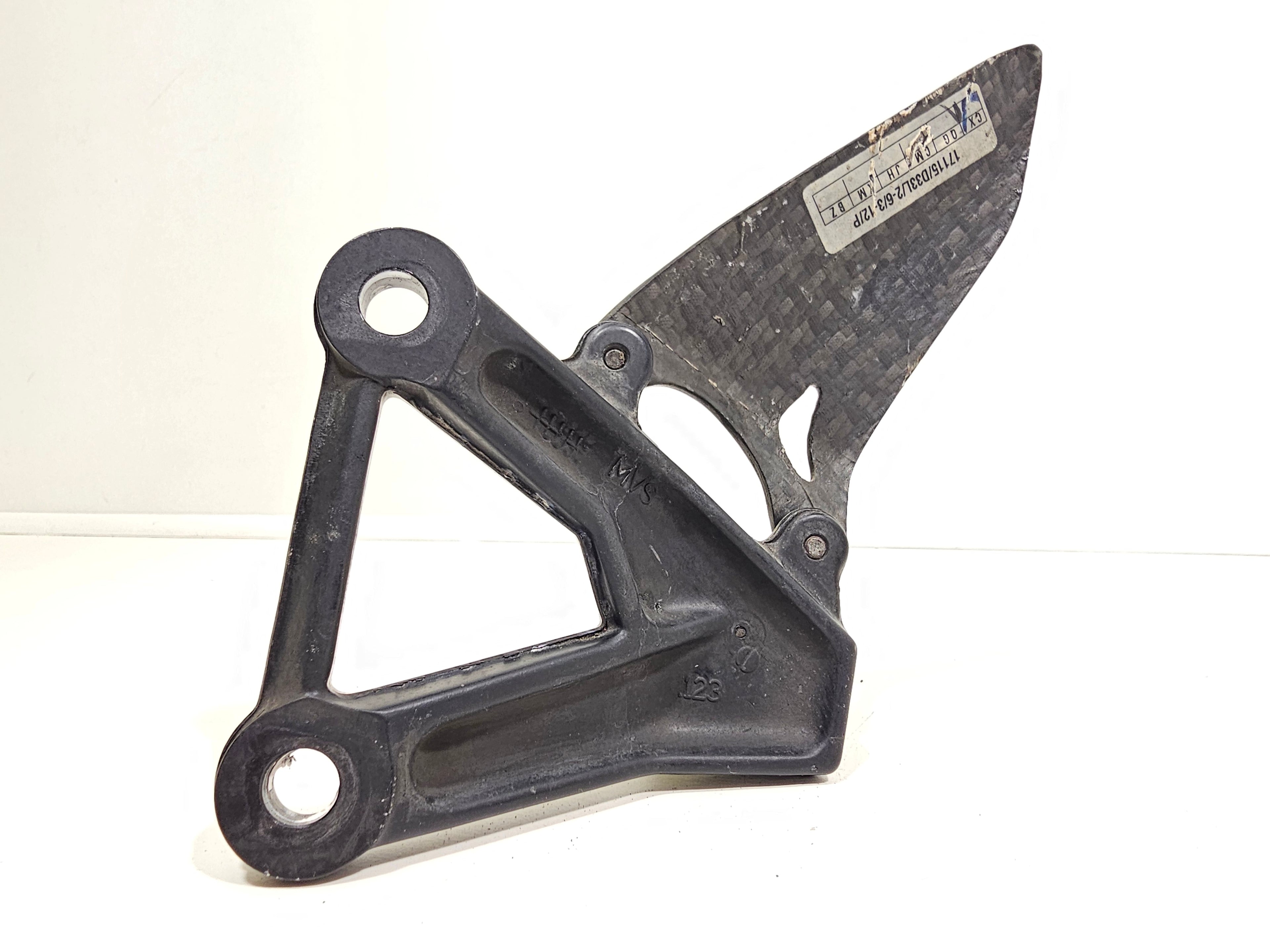 Platine repose pied droit Ducati 1198