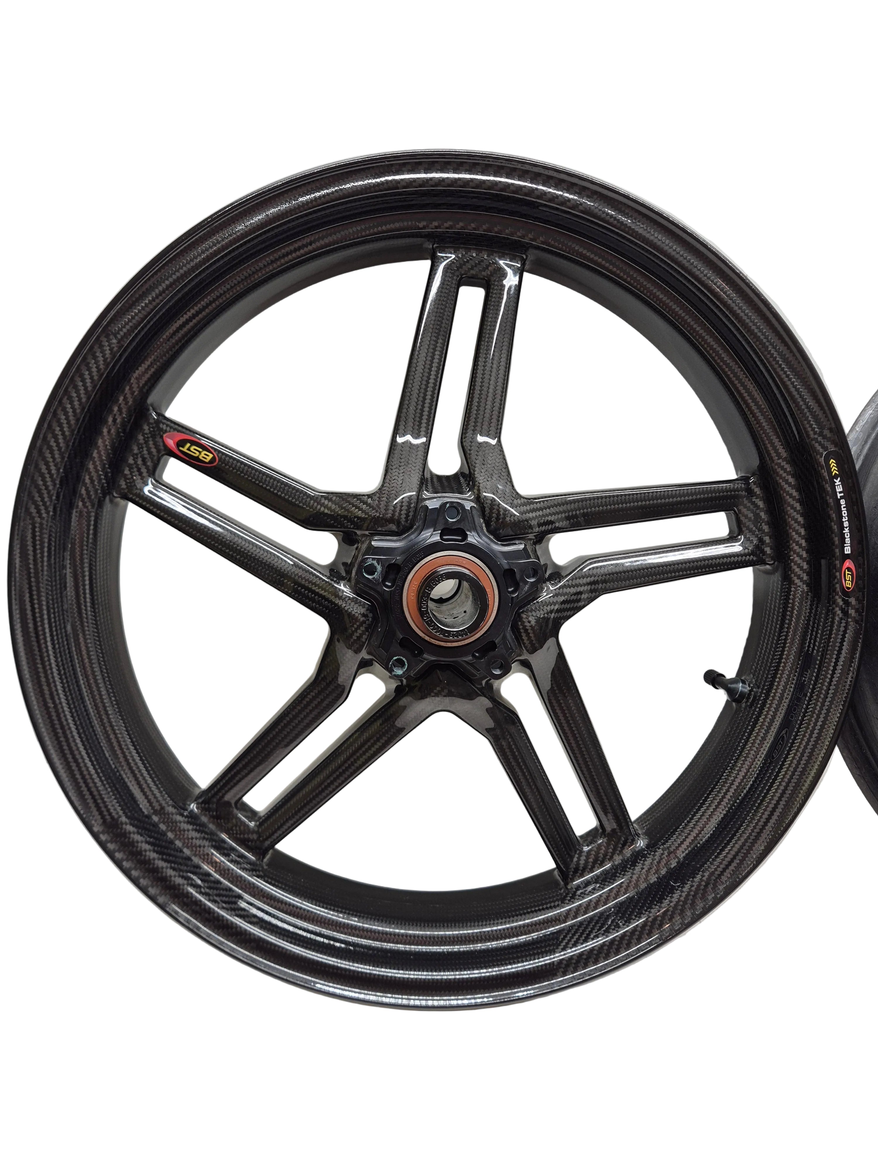 Paire de jantes / roues en carbone BST - Ducati Panigale 1199 / 1299 / V4