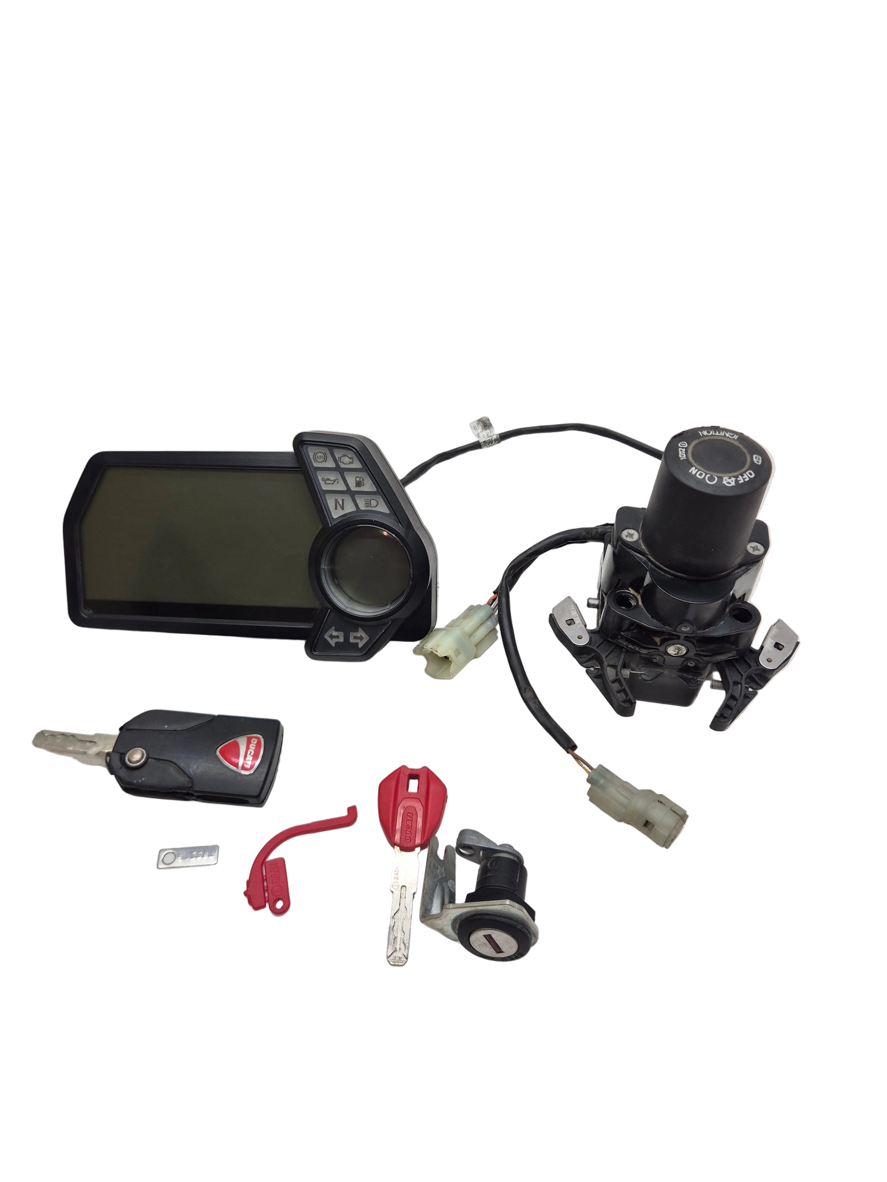 Ensemble Tableau de bord / Compteur + serrures Multistrada 1200 S ABS 2010-2012