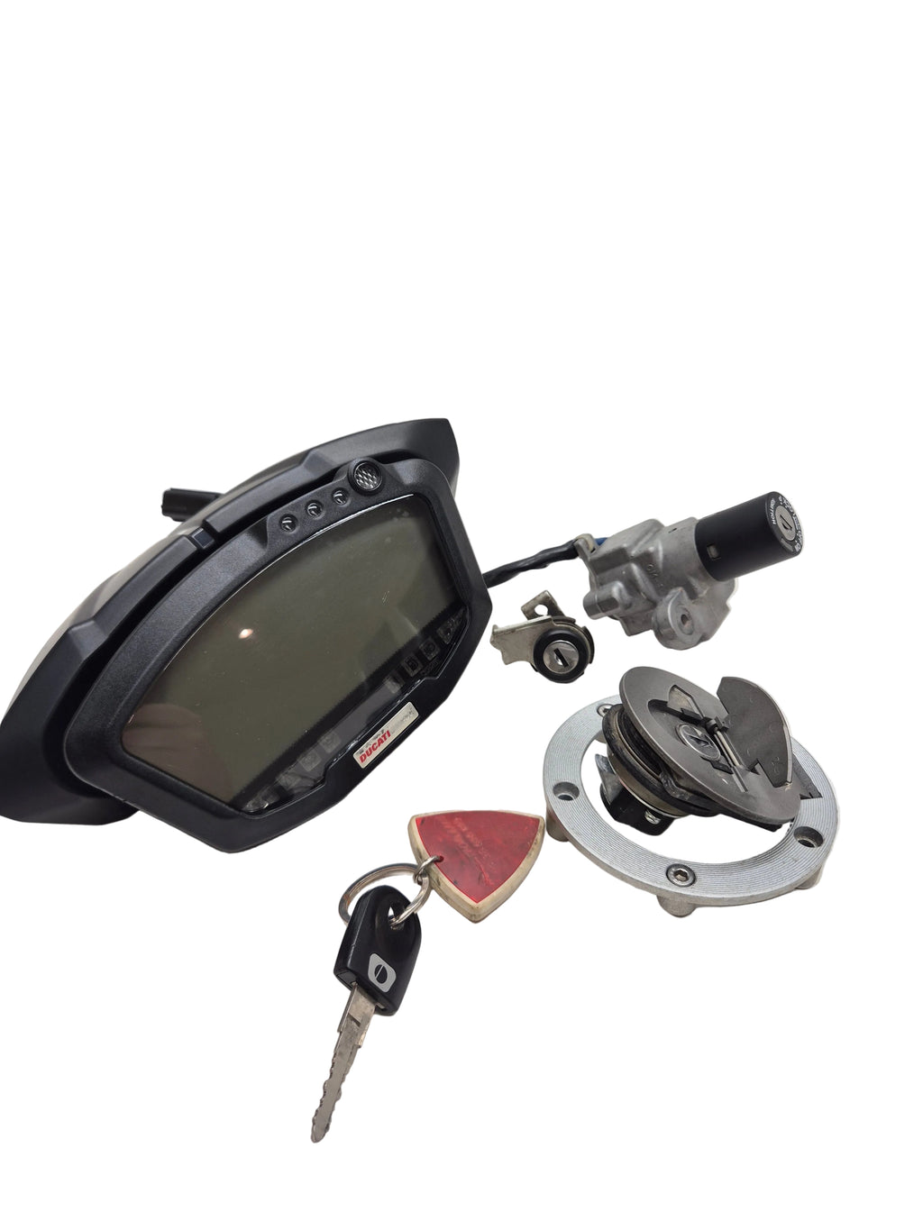 Ensemble compteur / tableau de bord + clé - Ducati 848 / 1098 / 1198 - 40610734B