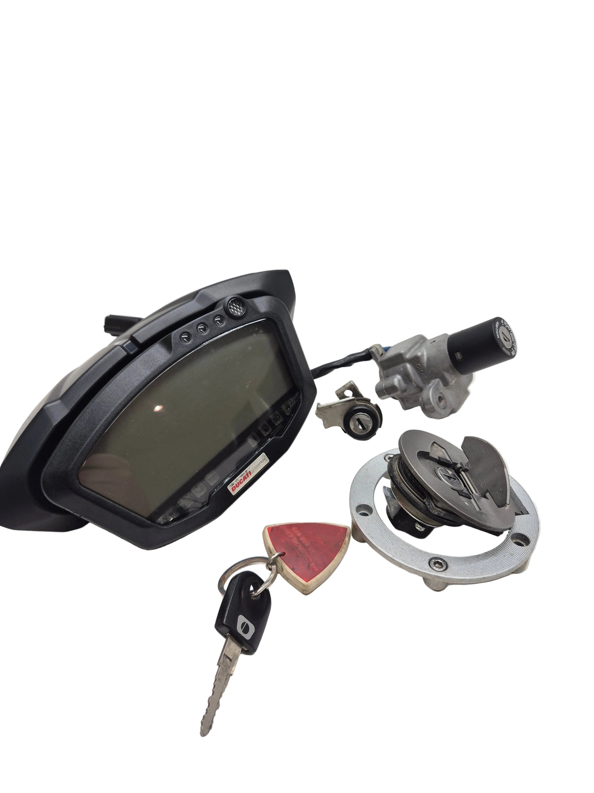 Ensemble compteur / tableau de bord + clé - Ducati 848 / 1098 / 1198 - 40610734B