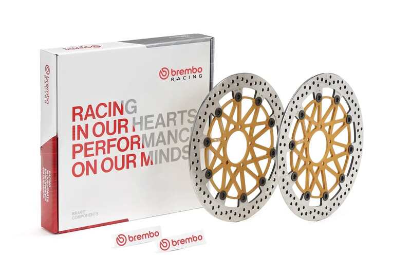 Paire de disques de frein BREMBO UPGRADE Supersport 330 MM