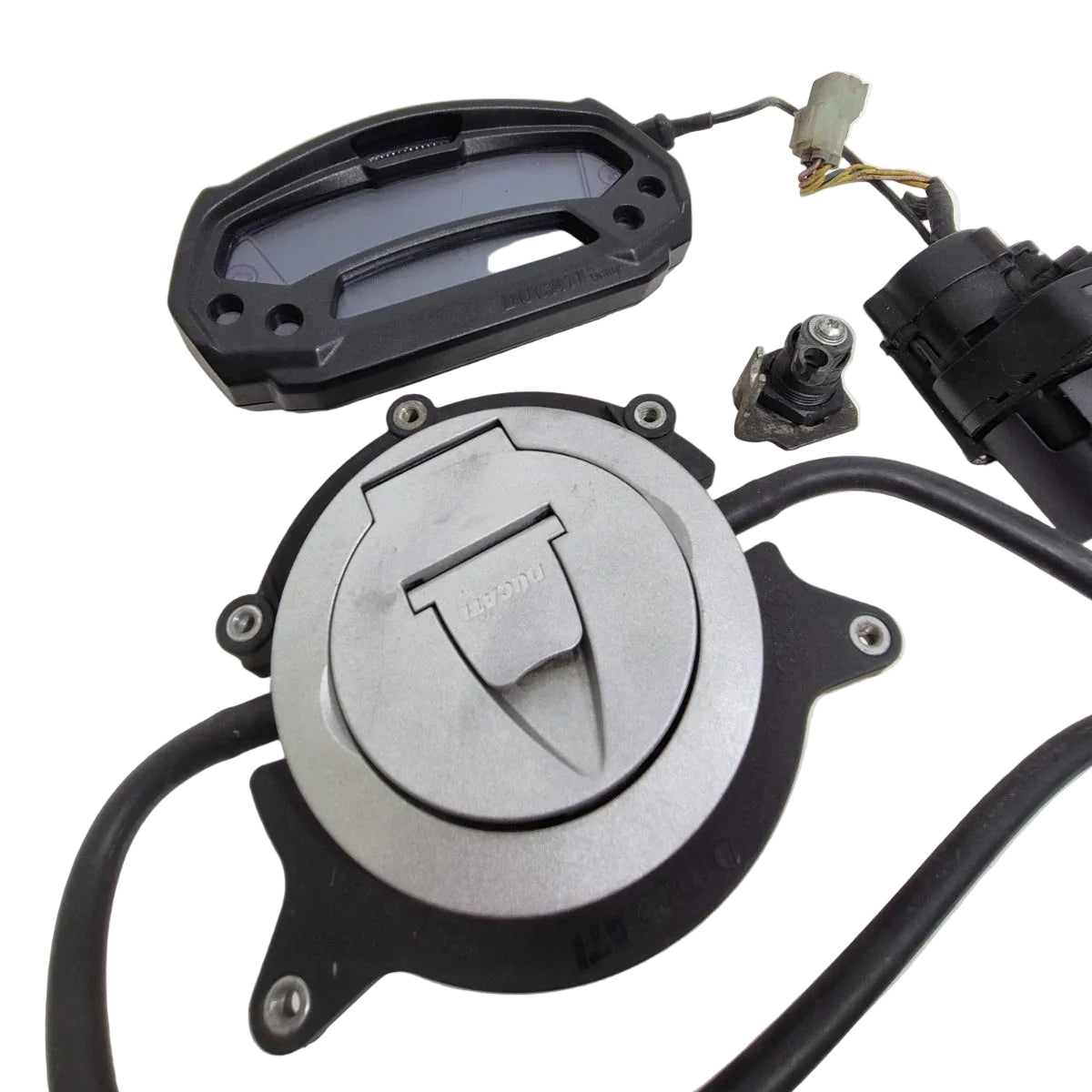 Ensemble tableau de bord / compteur + clé Ducati monster 796 / 1100 40610703A