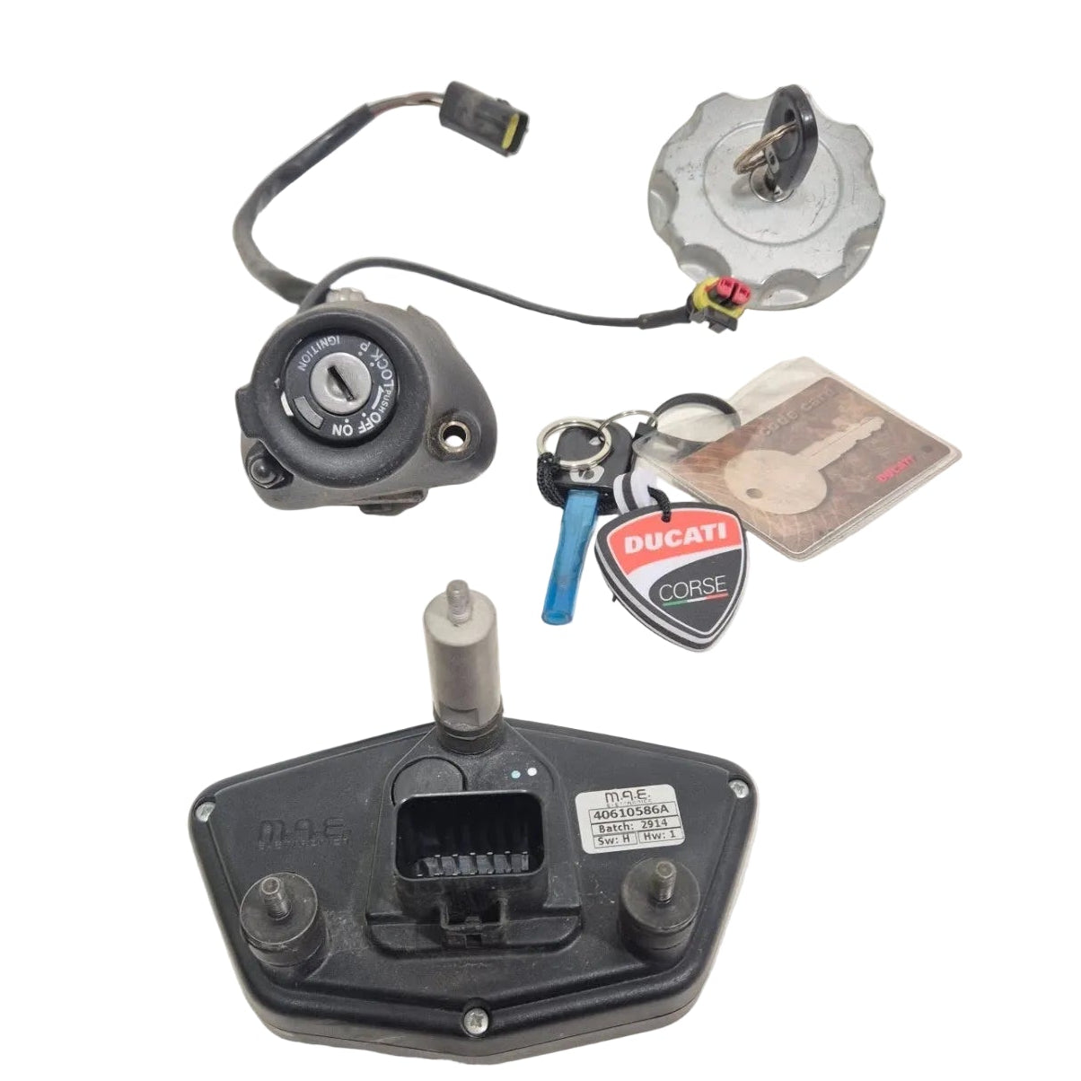 Tableau de bord / Compteur + clés Ducati Hypermotard 1100 / S