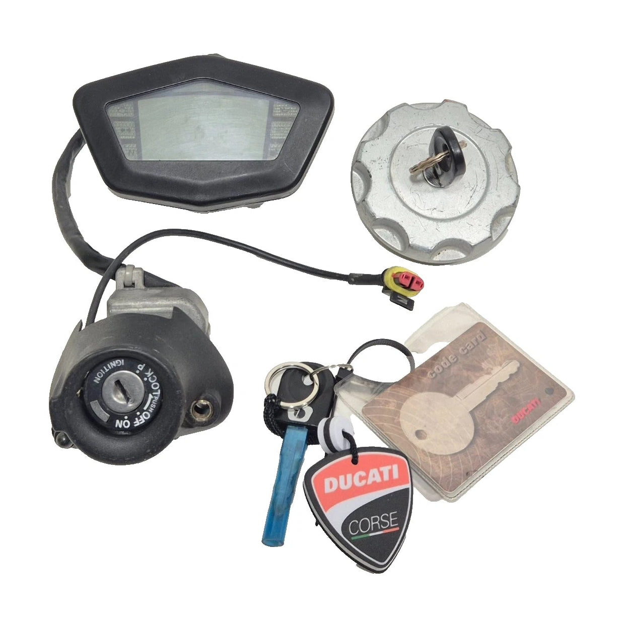 Tableau de bord / Compteur + clés Ducati Hypermotard 1100 / S