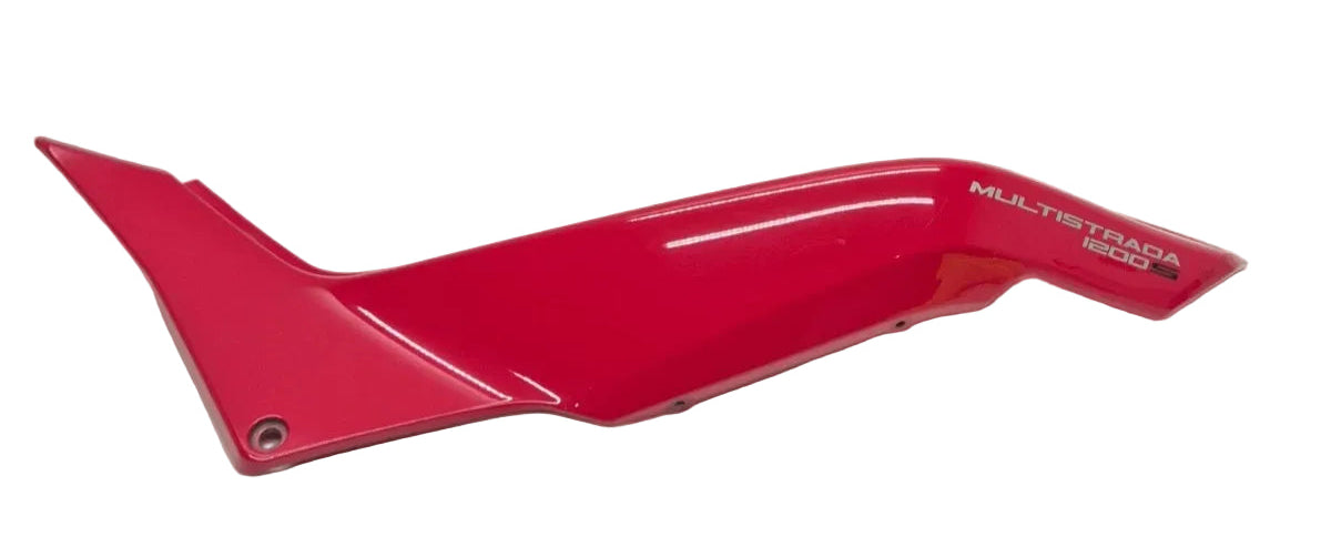Carénage arrière gauche rouge Ducati Multistrada 1200 2010-2012