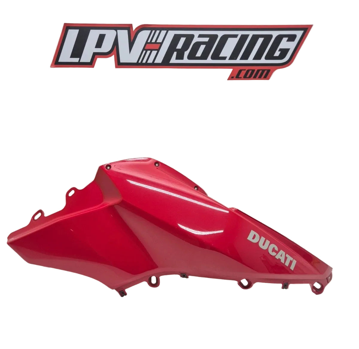 Carénage réservoir droit rouge Ducati Multistrada 1200 2010-2012 48012942AA